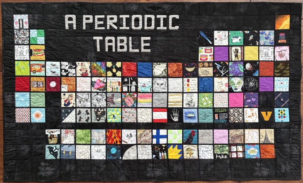 Periodic Table Quilt